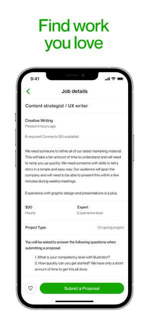 Upwork giúp bạn tìm công việc freelance mình thích