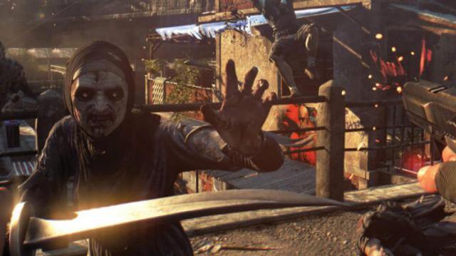 Chạy và chiến đấu với zombie trong game Dying Light