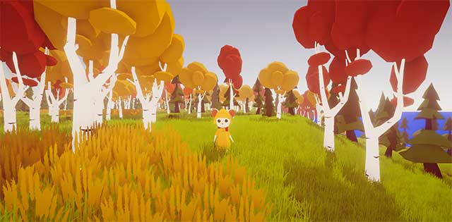 The Kind Camomille là game phiêu lưu theo phong cách 3D thư giãn