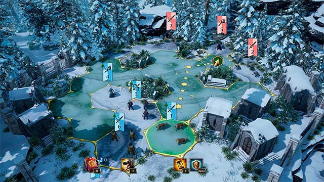 King's Bounty II có các môi trường và cảnh quan được thiết kế đậm chất chiến thuật