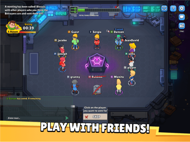 Game Betrayal.io cho bạn chơi online cùng bạn bè hoặc gamer trên khắp thế giới