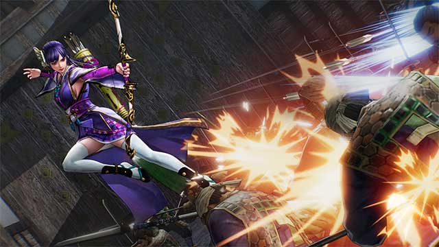 Game có 27 chiến binh Samurai tham gia các trận chiến