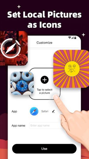 Dùng ảnh của bạn làm biểu tượng ứng dụng trên Android