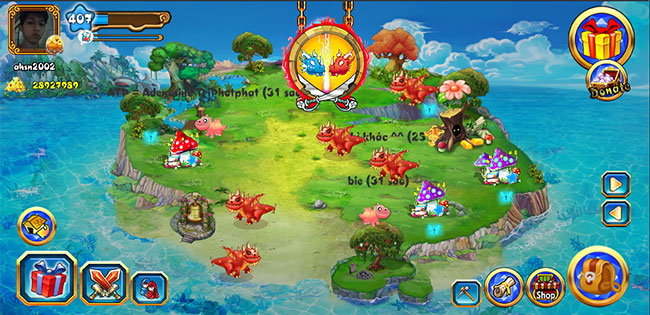 Trở lại tuổi thơ với Đảo Rồng cho Android,-game huấn luyện rồng kinh điển và đầy hoài niệm. https://st.download.com.vn/data/image/2021/07/28/dao-rong-1.jpg
