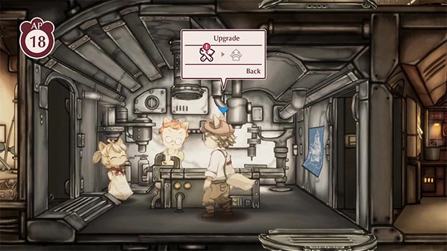 Liên tục nâng cấp kỹ năng nhân vật và sức mạnh xe tăng trong Fuga: Melodies of Steel game