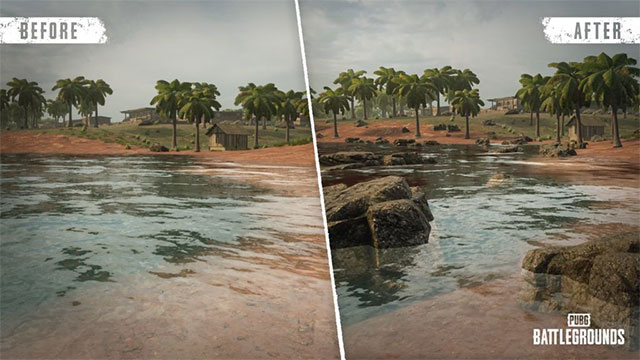 Cải thiện chất lượng đồ họa của bản đồ Sanhok và cân bằng map