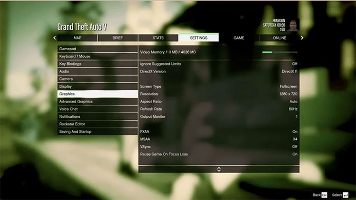 Cài đặt GTA 5 trên PC cấu hình thấp