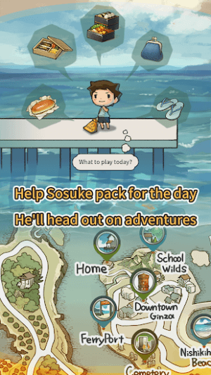 Chọn đồ để sắp hành lý cho một ngày phiêu lưu