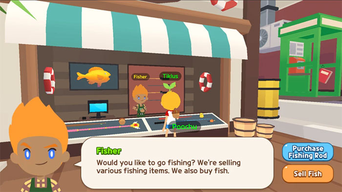 Mua cần câu ở cửa hàng là bước đầu tiên cần làm để chuẩn bị câu cá