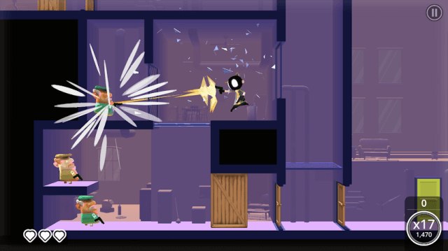 Bắn súng tiêu diệt tất cả kẻ thù mafia trong game My Friend Pedro