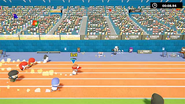 Smoots Summer Games là game thể thao vui nhộn dành cho 1-4 người chơi