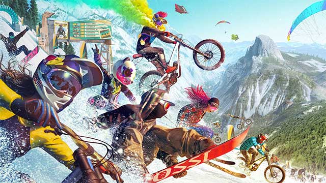 Chơi các bộ môn Đạp xe, Trượt tuyết, Trượt ván trên tuyết hoặc Wingsuit Fly