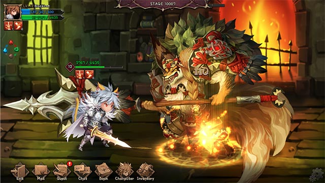 Đối đầu với boss khủng trong game Nine Chronicles