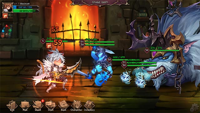 Đánh bại vô số kẻ thù với sức mạnh đa dạng trong Nine Chronicle PC