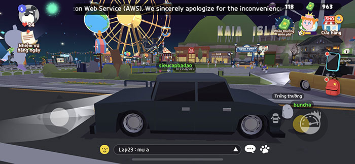 Sắm ngay một chiếc ô tô để cùng tri kỷ của mình dạo quanh hòn đảo Kaia xinh đẹp