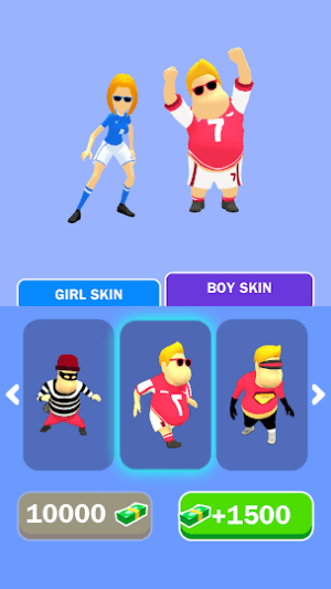 Mở khóa các skin mới
