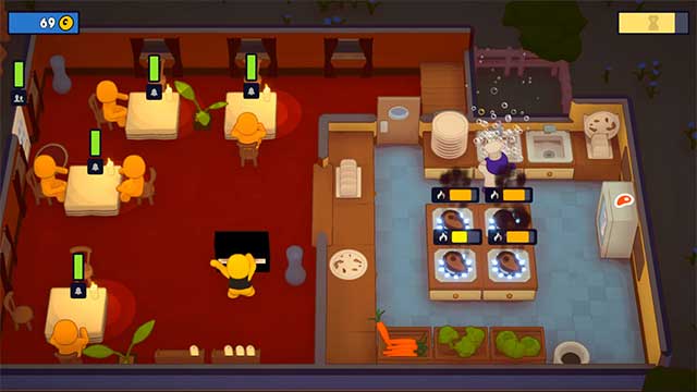 PlateUp! là game mô phỏng nấu ăn cổ điển vui nhộn
