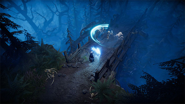 Chiến đấu đơn độc hoặc sát cánh cùng đội quân ma cà rồng trong V Rising game