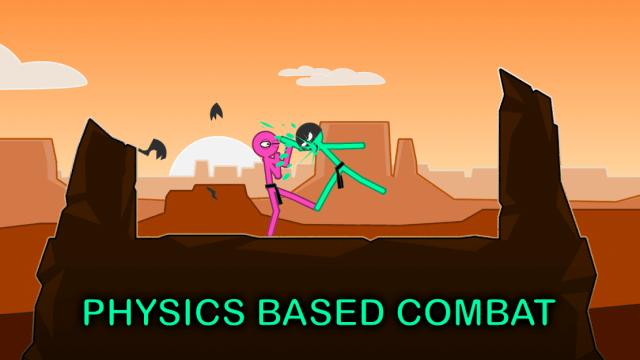 Các trận chiến trong game Slapstick Fighter dựa theo vật lý vô cùng thực tế