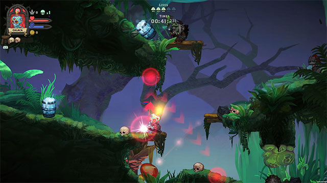 Đồ họa màu sắc tươi sáng khiến cuộc chiến trở nên nhẹ nhàng hơn