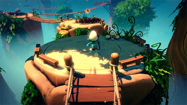 Đồ họa của The Smurfs: Mission Vileaf được thiết kế rất đẹp và sống động