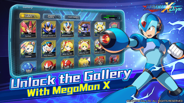 Mở khóa các nhân vật MEGA MAN X quen thuộc