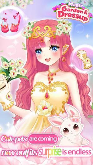 Trang điểm và làm đẹp cho công chúa của bạn trong game Magic Garden and Dressup 