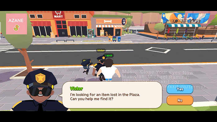 Giúp cảnh sát Victor tìm kiếm đồ vật hoặc cún con thất lạc để nhận sao