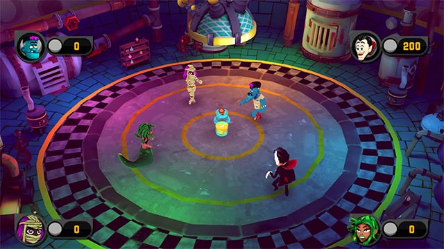 Mega Monster Party là trò chơi tập thể dành cho 1-4 người cực vui