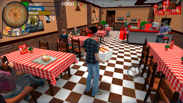 Trong game Big City Life, bạn làm đủ công việc để kiếm tiền trong thành phố lớn 