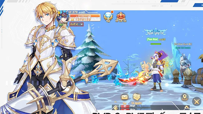 Giao diện game Mật Mã Gaia cho iPhone