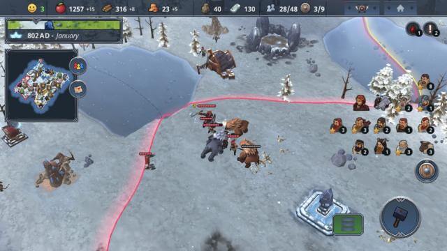 Dẫn dắt tộc người Viking khám phá vùng đất mới trong game Northgard