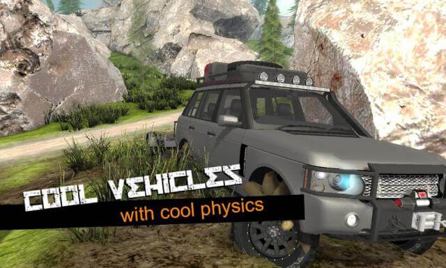 Nhiều phương tiện tuyệt vời cho bạn cầm lái trong game Truck Simulator Offroad 2