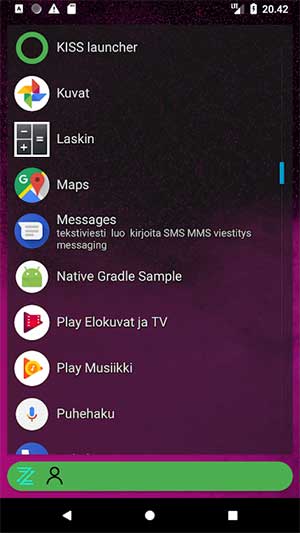 Hỗ trợ nhiều widget
