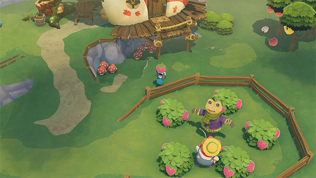 Có rất nhiều hoạt động thú vị như trồng trọt, câu cá, thu thập item... trong Trading Time game