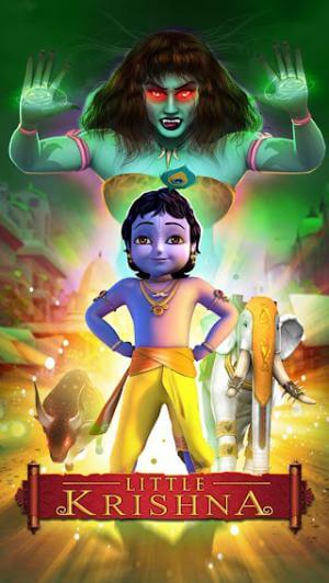 Little Krishna có lối chơi giống game Subway Surfers