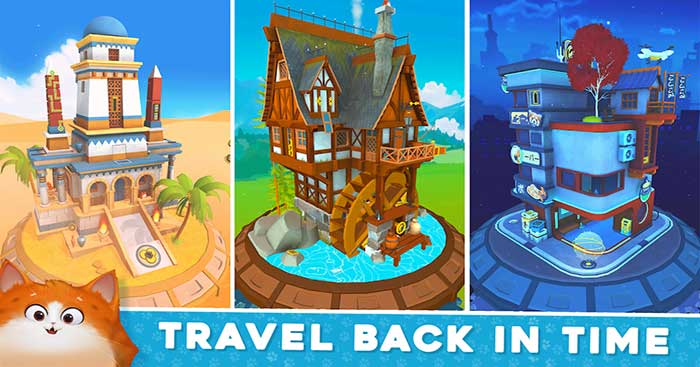 Game Cats in Time cho bạn phiêu lưu qua các địa điểm và thời gian khác nhau