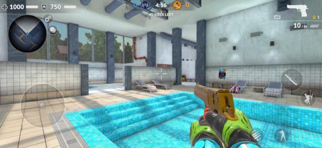 Nhiều bản đồ, mỗi địa điểm cần các chiến thuật chiến đấu khác nhau