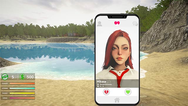 Tìm kiếm thông qua app hẹn hò kiểu Tinder