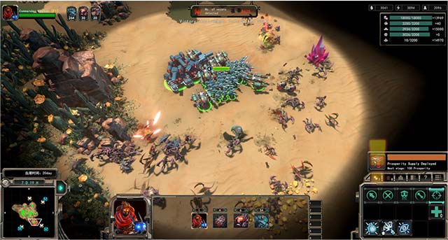 Xây dựng hàng phòng thủ vững chãi để chống lại lực lượng Vexan đông như kiến