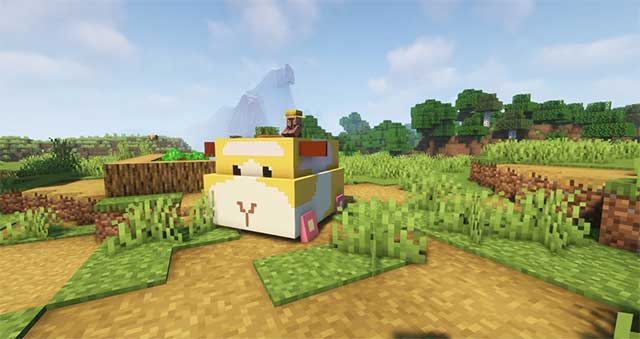 Molcar là một loại phương tiện giao thông tuyệt vời vì nó di chuyển nhanh hơn ngựa 