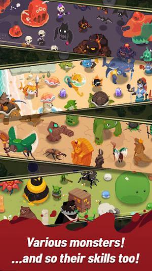 Vô số quái vật để bạn chiến đấu