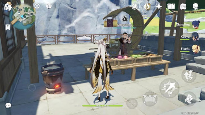 Người chơi có thể mua và chế biến nguyên liệu từ cửa hàng tạp hóa