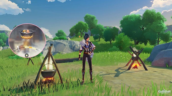 Làm món xiên gà nấm cho Lynn để hoàn thành nhiệm vụ và nhận phần thưởng