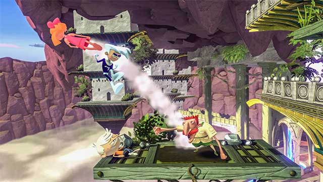 Nickelodeon All-Star Brawl có sự góp mặt của dàn nhân vật từ vũ trụ Nickelodeon