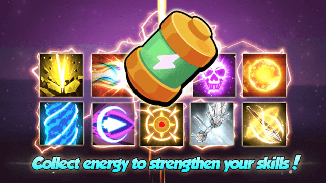 Thu thập năng lượng để cường hóa các kỹ năng của bạn