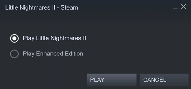 Lựa chọn phiên bản Little Nightmares II: Enhanced Edition để có trải nghiệm hình ảnh, âm thanh tốt hơn