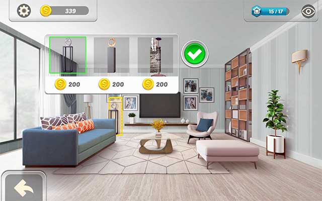 Giúp khách hàng của bạn trang trí nhà trong game match-3 Home Designer