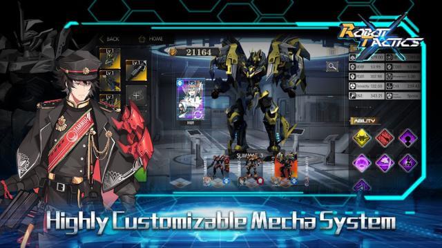 Hệ thống Mecha cho phép tùy chỉnh cao