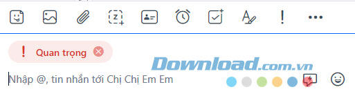 Tin nhắn quan trọng